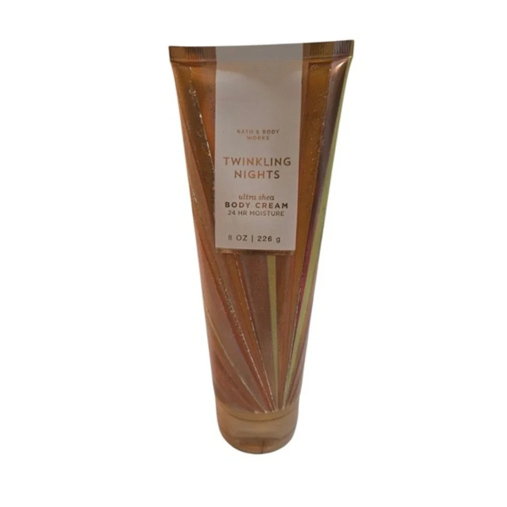 Bath & Body Works TWINKLING NIGHTS 24 HR Moisture Ultra Shea Body Cream 8 oz